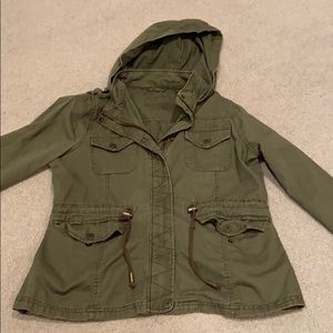 Aeropostale Army Green Lightweight Jacket